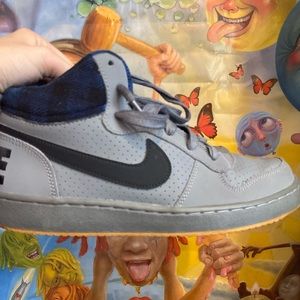 Nike Court Borough Blue Plaid